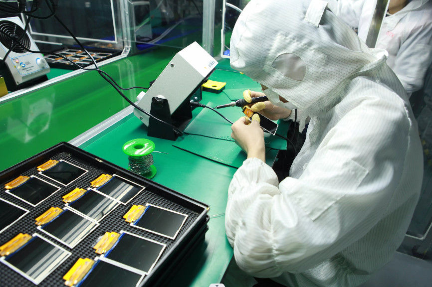 HuaXin display Technology  Co.,Ltd linha de produção da fábrica